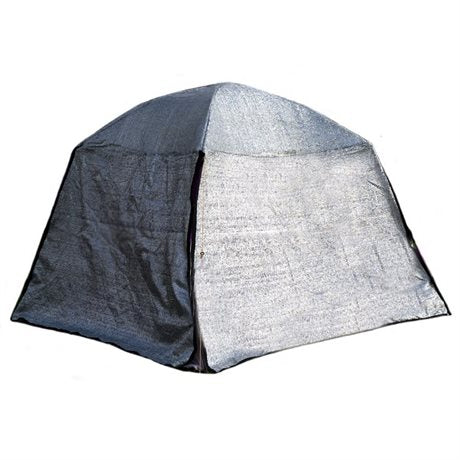 Dog Show Tent Silver Aluminium Heat Reflective Sun Covers 3m x 3m Fitted